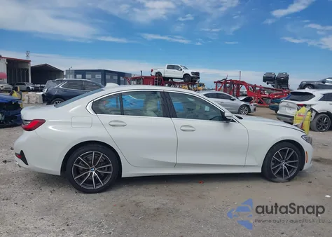 2022 BMW 330I z USA, uszkodzony, nr VIN 3MW5R1J06N8C27221